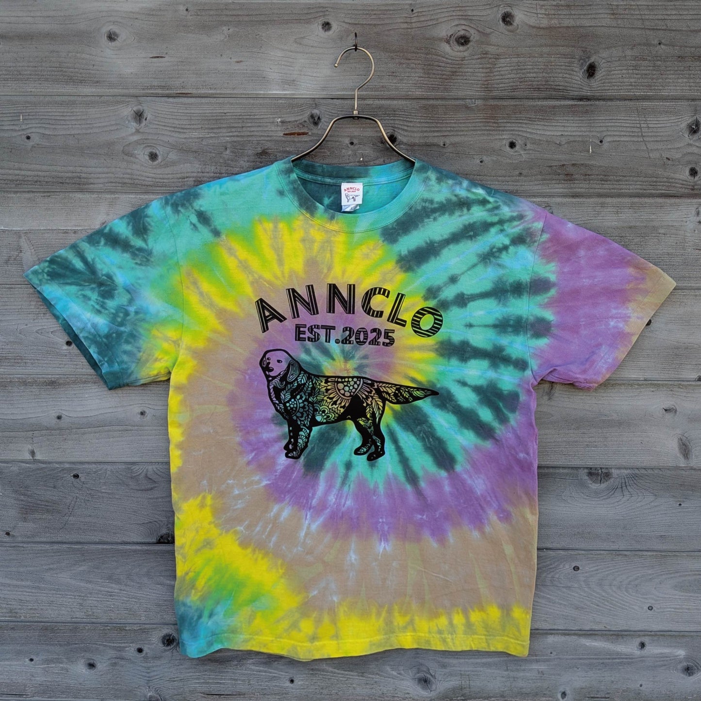 ロゴTシャツ（タイダイ染め）