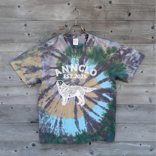 ロゴTシャツ（タイダイ染め）