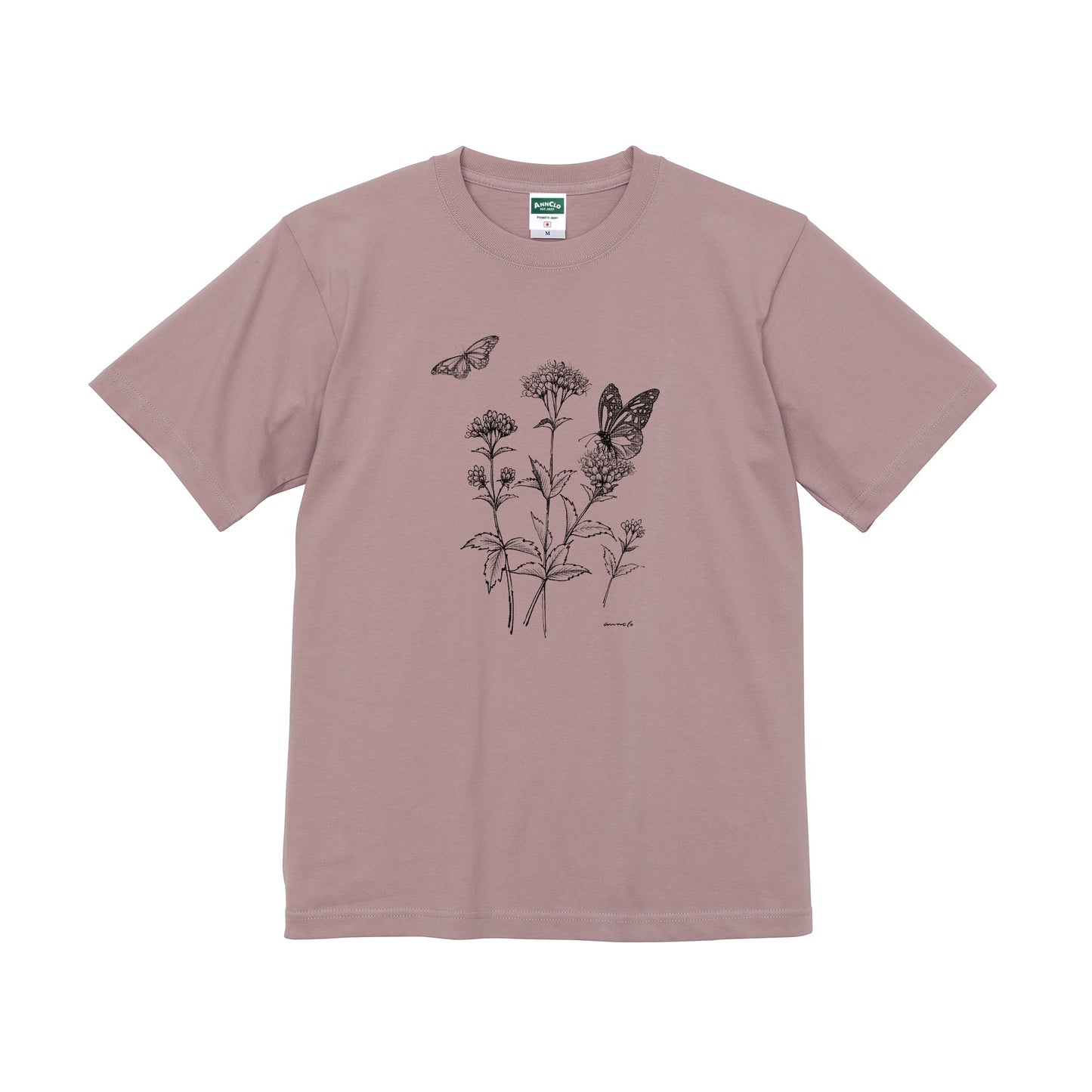 フジバカマとアサギマダラTシャツ