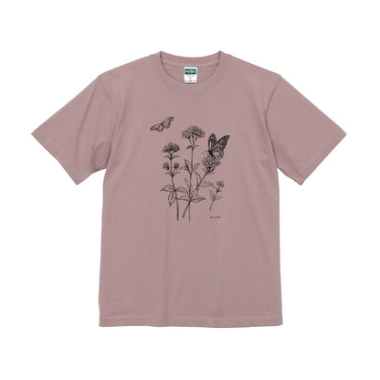 フジバカマとアサギマダラTシャツ
